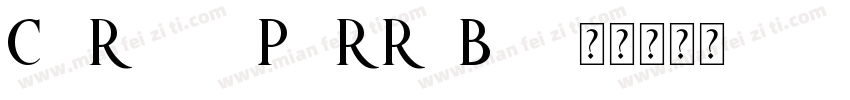 CHRISTOPHR ROBIN字体转换